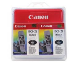 Cartridge CANON BCI-21 czarny 2-pack